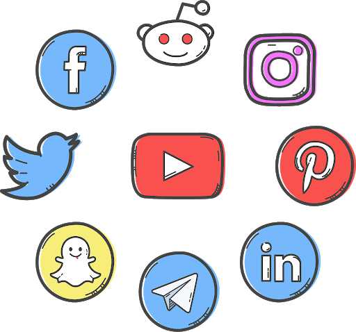 Social Media Clipart
