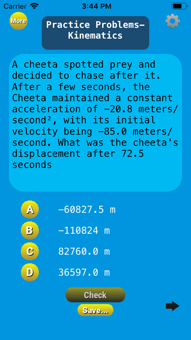 practice problems page
