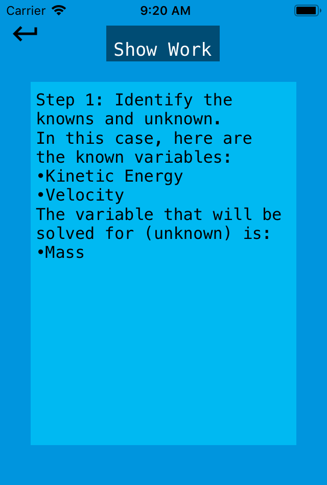 work page 1