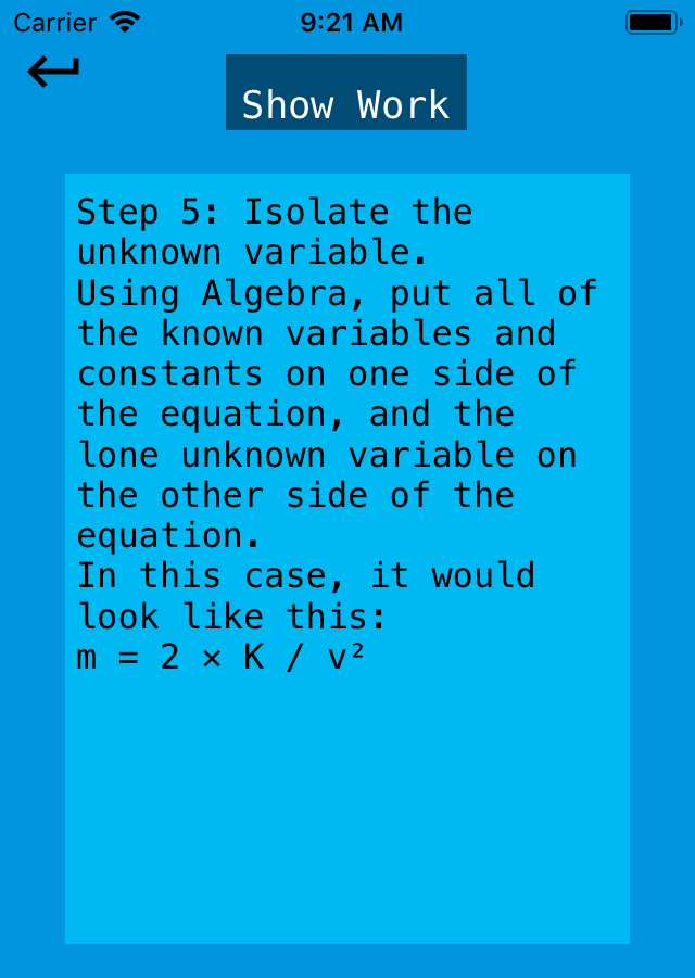 work page 5