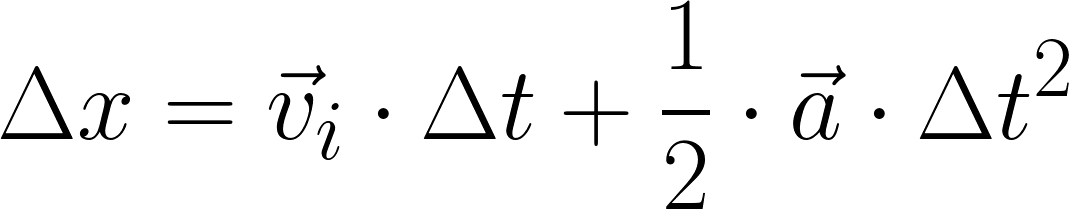 kinematics equation 2